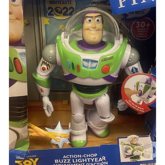 Disney Pixar Toy Story Action-chop Buzz Lightyear Toy New With Box 2021 - Picture 2 of 8